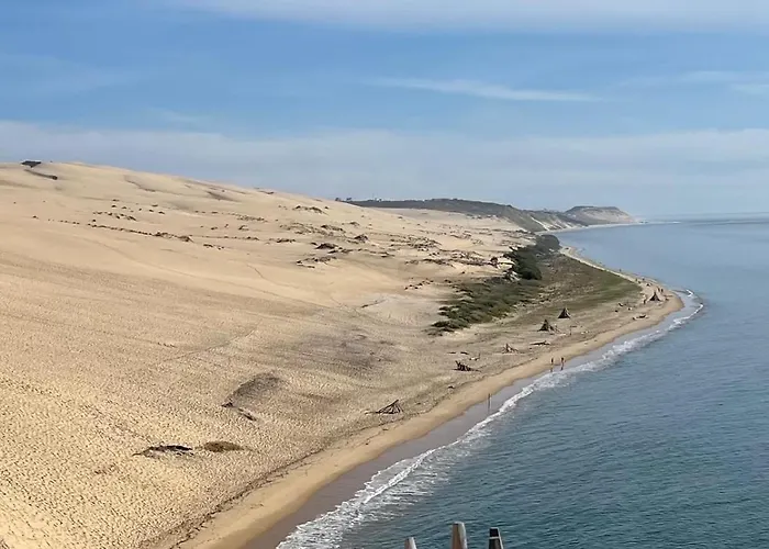 아파트 Vue Port, Arcachon, Piscine, Wifi *